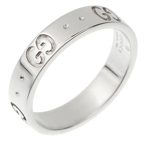 gucci icon ring white gold david jones|Gucci Icon Ring With Gemstones .